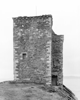 View of Portencross Castle from South East