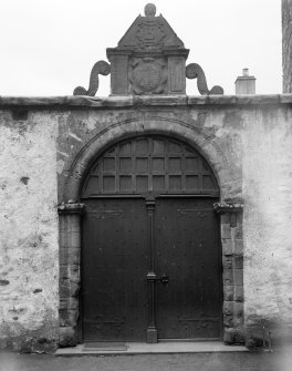 Ardblair Castle. Entrance arch.