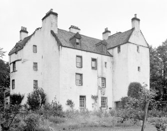 Newton Castle, Blairgowrie. General view from SW.