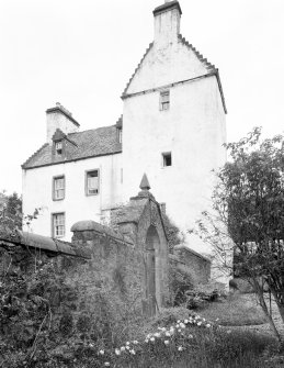 Newton Castle, Blairgowrie. General view from SSE.