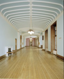 View of long gallery from West