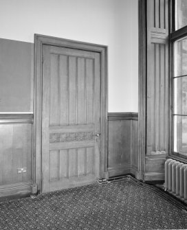 Detail of door to West sitting room from long gallery