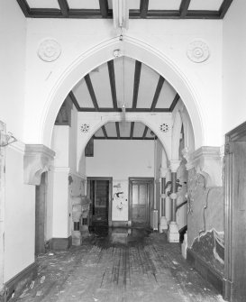 Interior.
View of hall from E.