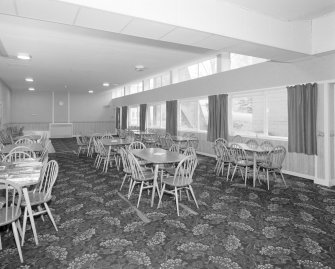 Basement, general view of dining room, Bellshill Maternity Hospital.