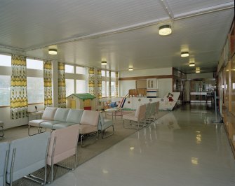 Parentcraft, general view of seated area to west, Bellshill Maternity Hospital.