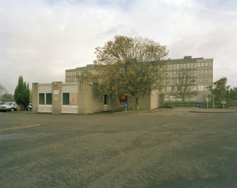 General exterior view of Generating Station, Bellshill Maternity Hospital.