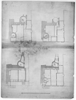 Photographic copy of proposed plans.
Competition drawing.