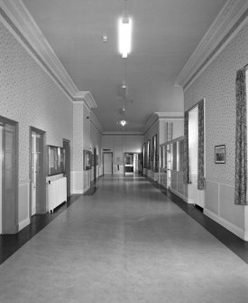 Interior. Main building. Axial Corridor