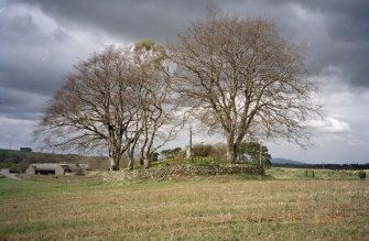 View of cairn from ENE