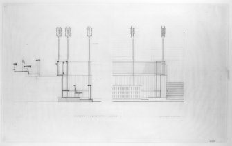 Glasgow, University Chapel.
Photographic copy of details of pews.