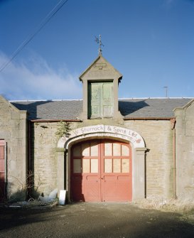 Detail of entrance arch