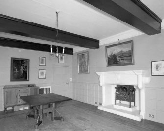 View of first floor, dining room