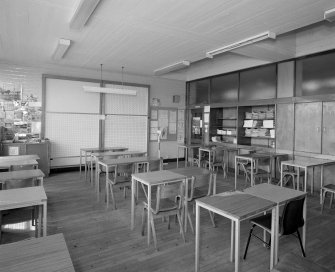 Interior. Main block, view of third floor room 26