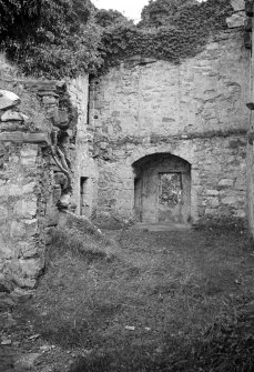 Castle Lachlan. Interior.
View of first floor room in N part.