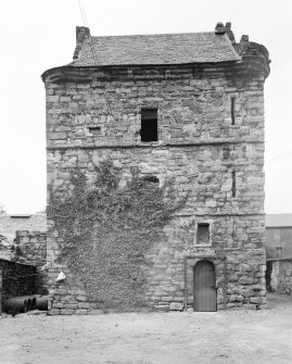 Newmilns Castle. View from S.