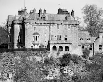 Sorn Castle. View from South-South-East.