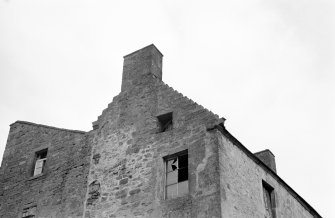 Westshield House. View of South crow-stepped gable.