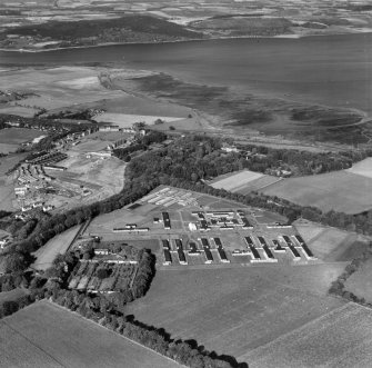 General view, Inverness, Inverness-shire, Scotland, 1948. Oblique Aerial photograph taken facing north.