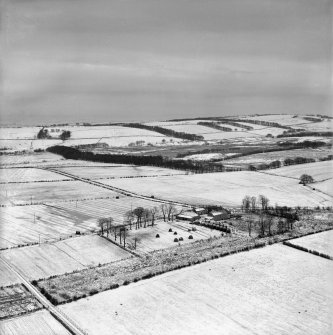 Burnhead, Langside, Galston, Ayrshire, Scotland, 1950. Oblique aerial photograph taken facing north-east.