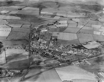 Glenboig Union Fireclay Co. Star Fireclay Works and Union Fireclay Works,  Old Monkland, Lanarkshire, Scotland, 1930. Oblique aerial photograph  taken facing north. This image has been produced from a marked negative.