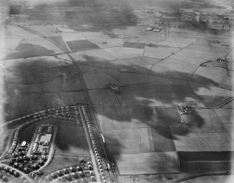 Hillingdon Industrial Estate, Paisley, Renfrewshire, Scotland, 1937. Oblique aerial photograph, taken facing west.