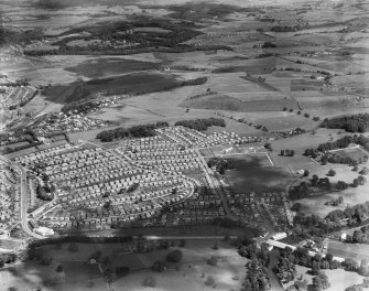 General view, Bearsden, New Kilpatrick, Dunbartonshire, Scotland, 1937. Oblique aerial image, taken facing north.