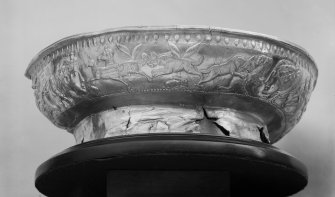 Half of bowl with hunting frieze (No. 36)