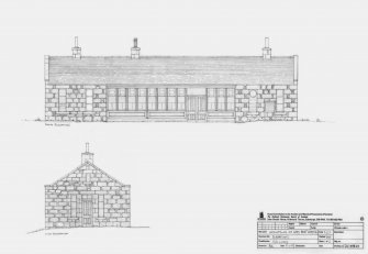West and South Elevations