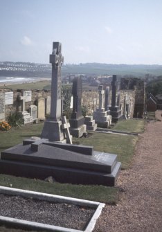 General view across St Andrew's Cathedral Eastern cemetery.