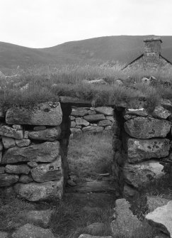 Blackhouse C.
View of doorway.