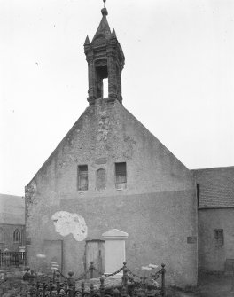 Old Pitsligo Church. General view showing belfry of old Church.