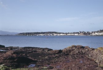 Distant view of Millport, Great Cumbrae Island, from NE.