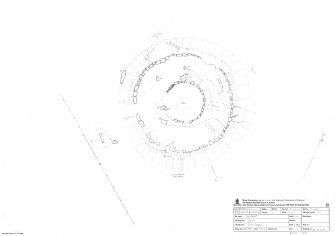 Delfour, ring cairn, 1:100 plan (1 of 2)