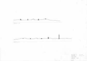 Delfour ring cairn, 1:100 profiles (2 of 2)