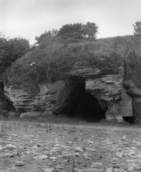 View of entrance to Dovecot Cave