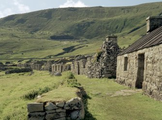 St Kilda Village. General view to the west with House 5 in the foreground.