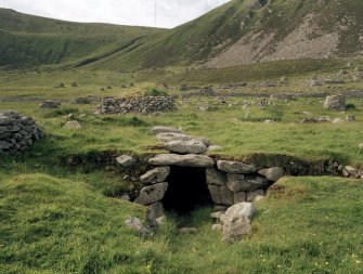 St Kilda, Village Bay. Souterrain entrance.