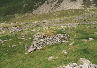 St Kilda, Village Bay. Cleit 70 from south.