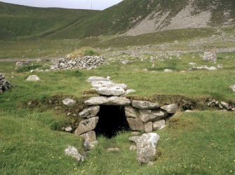 St Kilda, Village Bay. Souterrain entrance.