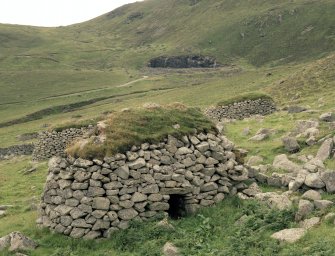 St Kilda, Village Bay. Cleit 137, view from east.