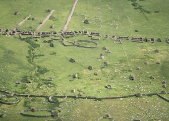 St Kilda, Village Bay. General view of the area of the crofts behind Houses 7-12.