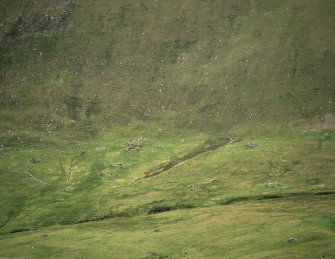 St Kilda, Gleann Mor. General view of the east side centred on the Amazon's House.