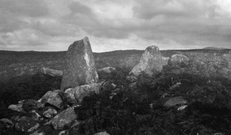 General view looking towards the chamber. Oban nam Fiadh.