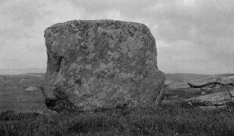 General view of Clach an t-Sagairt.