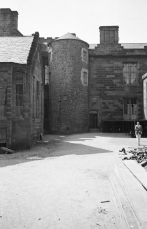 Aberdeen, King's College.
View of Gavin Dunbar's tower from East.