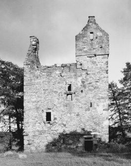 Knock Castle. General view from NW.