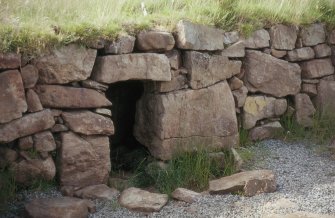 Tungadale, Skye. View of souterrain.