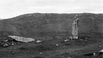 Barra, Brevig, standing stones.