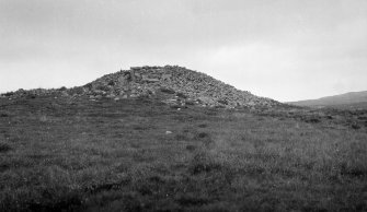 South Uist, Loch a Bharp, chambered cairn.