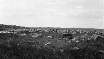 Benbecula, Dun Buidhe, general view.